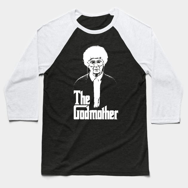 Golden Girls Sophia - The Godmother Baseball T-Shirt by LMW Art